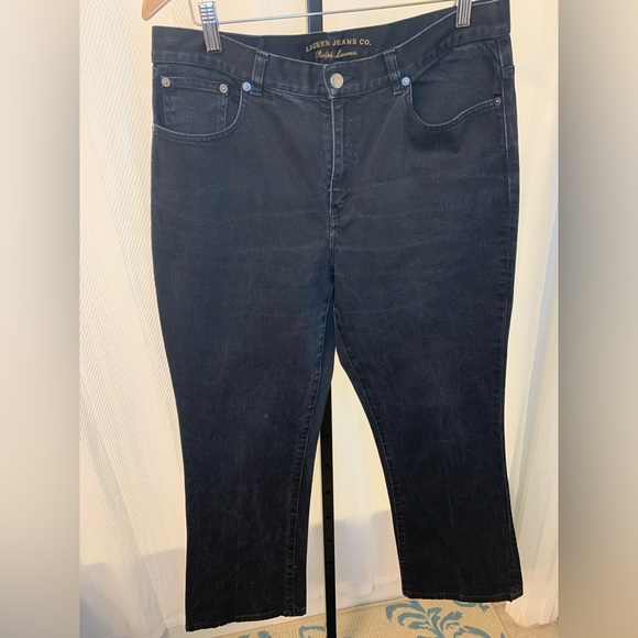 Ralph Lauren Black Boot cut Jeans - Picture 2 of 4